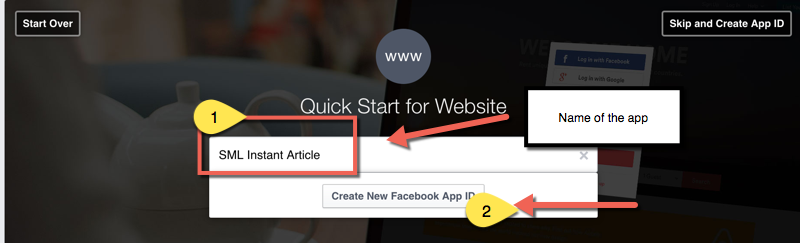 Creating-Facebook-App